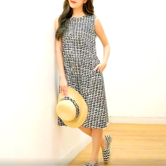 Marimekko x Uniqlo Dresses & Skirts - Marimekko x Uniqlo Midi Dress in 1960s Papajo (Papaya) Print Sleeveless XXS